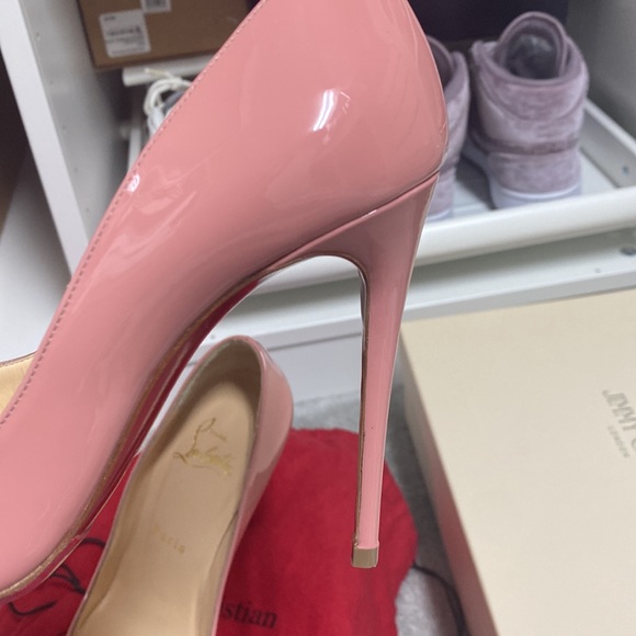 Christian Louboutin Pigagge Follies 100 Patent P292 Guimauve - Picture 5 of 16